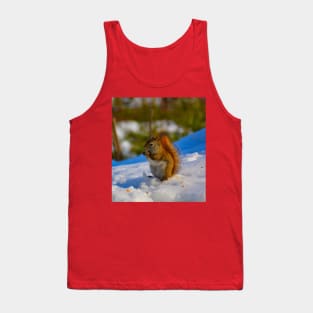 Squirrel munching Tank Top